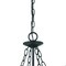 Homeroots 25.38 x 14.25 x 14.25 in. Belle 3-Light Matte black Hanging Light 398030 - alternate 4